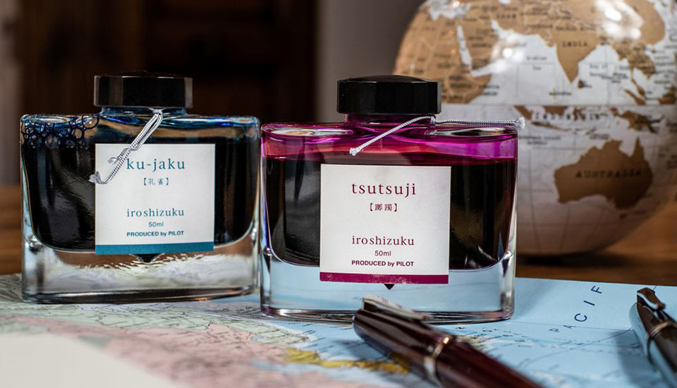 inkoust pilot iroshizuku foto